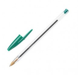 BOLIGRAFO BIC CRISTAL MEDIUM VERDE (X1)